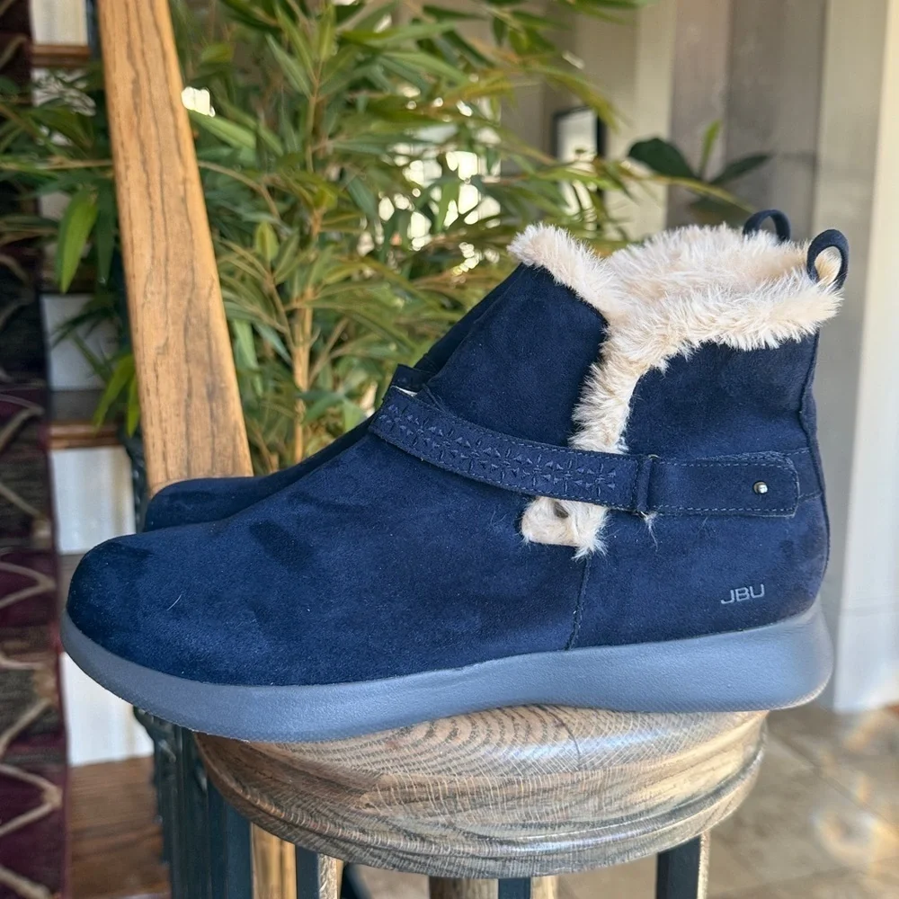 JBU NOMADIC LEATHER SUEDE UPPER LADIES booties SIZE 11 NWOT